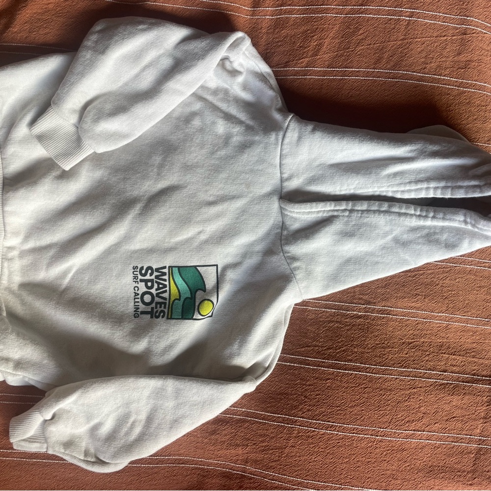 3/$10 Zara Cream Kids Hoodie